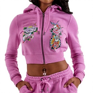 Vêtements décontractés pour femmes, sweat à capuche à manches longues, disponible à un prix raisonnable, avec impression numérique de couleurs personnalisées - Product Image 2