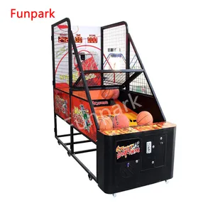 Funfair Exercise Game Arcade Style Indoor Sport Shoot-Out Arcade basket Game basket Shooting Game Machine