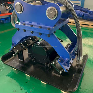 Compattatore a Piastra Vibrante Montato su Escavatore 25-32 Tonnellate Martello Vibrante Idraulico a Basso Rumore con Cabina Motore per Compattazione del Suolo in Edilizia - Product Image 4