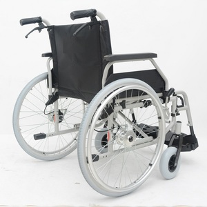 Vente en gros de fauteuil roulant robuste Capacité de 170kg Fauteuil roulant extra large surchargé pour adulte bon prix - Product Image 2