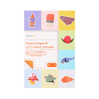 Jouet éducatif en papier pliable multi-motifs pour la maternelle, léger et portable, papier d'origami pour l'artisanat, interactif pour les parents et les enfants