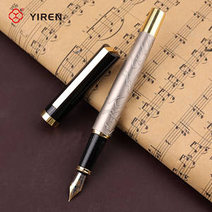 YIREN Exclusivo Presente Do Negócio Várias Cores Caligrafia Personalizado OEM Metal <span class=keywords><strong>Fountain</strong></span> <span class=keywords><strong>Pen</strong></span> - Product Image 4