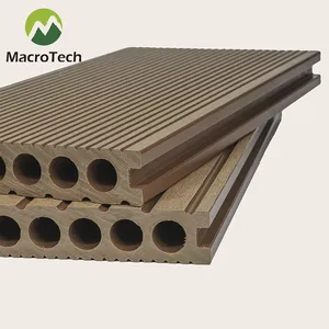 3D Embossed Popular Long Life Co-Extrusion Wooden Deck For Terraces Wpc Decking Floor Outdoor