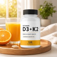 Capsules végétaliennes sans gluten OEM ODM Vitamine D3 K2 Magnésium Zinc & Quercétine - Améliore l'immunité Complément alimentaire pour adultes