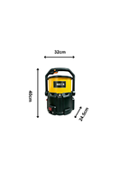 Pompe à graisse électrique au lithium portable Ruitian avec batterie rechargeable, construction en acier et alliage d'aluminium