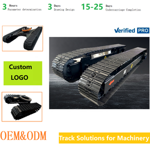 2 Tonnen 3 Tonnen 4 Tonnen 5 Tonnen Fabrik Maßanfertigung OEM/<span class=keywords><strong>ODM</strong></span> ISO9001 Stahl-Kettenlaufwerk für Bau-Bohrmaschinen Mobile Brecher - Product Image 6
