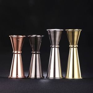 Jigger japonais double face multi-tailles 15/20/25/30/40/45/50/60 ml avec marquages gravés pour cocktails, vin et barman – Tasse doseuse en uncies - Product Image 3