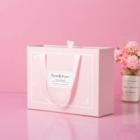 Coffret Cadeau de Noël Exquis, Portable, Type Tiroir, Rigide et Épais, en Carton Haut de Gamme, Personnalisable avec Logo d'Entreprise