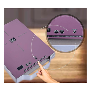 Plaque chauffante portable 2100w <span class=keywords><strong>cuisinière</strong></span> à induction électrique pratique table de cuisson à induction - Product Image 1