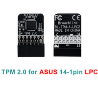 Module TPM 2.0 BL-TPM-A-LPC2 ASUS 14-1 Pin LPC Interface SLB9665TT2.0 pour carte mère ASUS