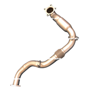 Downpipe Sportivo per <span class=keywords><strong>Mercedes</strong></span> W176 <span class=keywords><strong>C117</strong></span> A180 A200 A250 CLA180 CLA200 CLA250 GLA250 1.6T/2.0T con Scudi Termici - Product Image 2