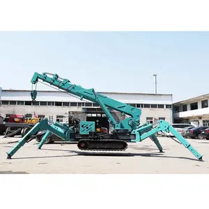2023 New Selling Spider Crane Small Mini Construction Spider Crane 3 Ton