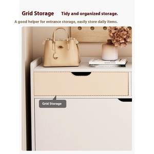 Armoire à chaussures domestique ultra-mince grande capacité petit appartement stockage intégré <span class=keywords><strong>porte</strong></span> dégringolade étagère à chaussures étagères à chaussures supports - Product Image 3