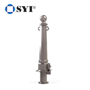 कच्चा लोहा यूरोपीय मानक सीई ब्रांड रोड बैरियर बोलार्ड हटाने योग्य उद्यान पार्किंग श्रृंखला - Product Image 2