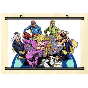 30*45ซม. เย็นอะนิเมะผนังศิลปะพรมตกแต่ง Jojos Bizzare โปสเตอร์ผจญภัย - Product Image 1