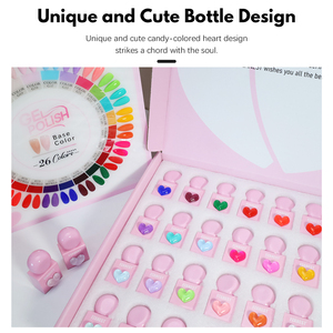 FZANEST Tpo Hema Free Fall Color Nails Gel Polishing Set, Productos para el Crecimiento <span class=keywords><strong>de</strong></span> Uñas, 26 Colores, Colección <span class=keywords><strong>de</strong></span> Uñas <span class=keywords><strong>de</strong></span> Gel, Uñas Navideñas - Product Image 2