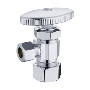 Suministro de fábrica: Conector angular de latón con rosca estándar UE de 1/2 pulgada para inodoro, estructura de seguridad manual y de potencia - Product Image 1