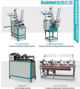 Machine automatique de rembobinage de bobines de fil textile à 2 têtes, enrouleur pour machine de tressage de corde - Product Image 5