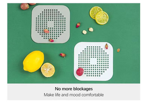 Filtre à cheveux et égouttoir d'évier carré en silicone tendance à prix abordable pour cuisine et salle de bain, directement de l'usine - Product Image 6
