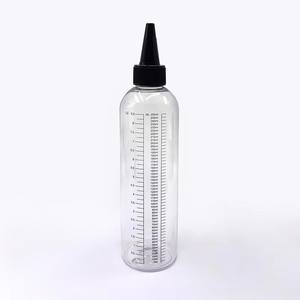 Botella exprimible de plástico de última generación, superventas, para salsa, de 250 ml y 500 ml con marcado de escala. - Product Image 1