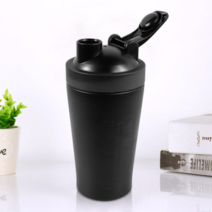 Cốc Tập Luyện 24 Oz Thiết Kế Mới Máy Xay Bằng Thép Không Gỉ Bình Lắc Tập Gym Protein Nước Bình Có Máy Trộn Cố Định Tháo Rời - Product Image 2