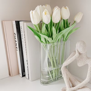 Qianrui Acrylic Book Vase 2020725 Transparent Tabletop Flower Vase For <b>Home</b> Decor Mother's Day Gift - Product Image 3
