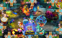 Version de difficulté jeu de pêche populaire carte mère tigre légende poisson chasseur jeu d'arcade avec boîte décodeur