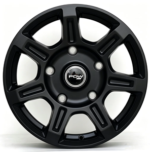 ล้ออะลูมิเนียมสำหรับรถยนต์ Quanshun Fushun Datong V90 Jiangling รุ่นขับเคลื่อนด้วยตัวเอง PDW ขนาด 6.0J 10 ET 130 มม. PCD - Product Image 2