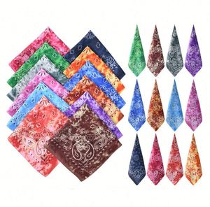 Nuevo Pañuelo Multifuncional de Seda Cuadrado de 90X90 cm, Personalizado y Promocional, en Venta - Product Image 1