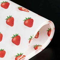 Ecologisch verantwoorde, voedselveilige, enkelzijdig gecoate, vetwerende, waterdichte, bedrukte fruitdesign cake- en snackverpakkingspapier