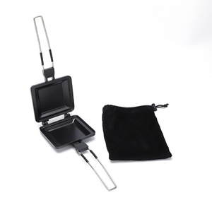 <b>Nonstick</b> Double-Sided Sandwich Maker Baking <b>Pan</b> Hot Dog Toaster Grilled Cheese <b>Pan</b> for Breakfast Pancakes Toast Omelets - Product Image 4