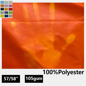 Giá bán buôn phát hành giấy vải dệt kim xuống áo khoác vải mẫu miễn phí 100 Polyester thermochromic vải - Product Image 2