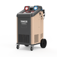 Machine de récupération de climatisation entièrement automatique THINKCAR AC100 PRO ELITE R134a/R1234yf 10,1 pouces Android, station de recharge de climatisation pour véhicules à essence/hybrides/électriques