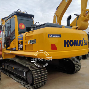 Precio Económico, Maquinaria de Construcción Komatsu de 21 Toneladas, Excavadora de Cadenas PC210LC-8 Komatsu, Segunda Mano, Original - Product Image 1