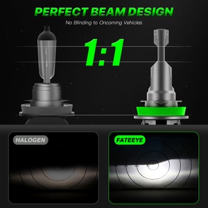 Fateeye H7 9005 9006 <span class=keywords><strong>LED</strong></span> ánh sáng CANBUS Ampoule 6500K 70 Wát Halogen mini Auto Xe đèn H7 <span class=keywords><strong>Led</strong></span> Đèn Pha Bóng đèn cho VW - Product Image 3