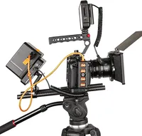 Câble adaptateur répartiteur ZGCINE MD-P4 D-Tap 4 en 1 avec rotation à 180° pour alimentation de batterie V-Mount pour caméra et éclairage vidéo LED