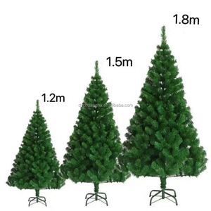 Manufacturer Wholesale Artificial Christmas <b>Tree</b> Green Pvc Christmas <b>Trees</b> 4/5/6/7ft for Christmas Decorations - Product Image 4