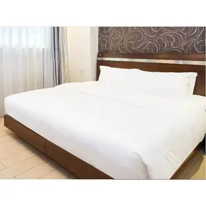 CFL factory OEM customized size pure cotton hotel bedding sets duvet cover bedsheets and pillowcase