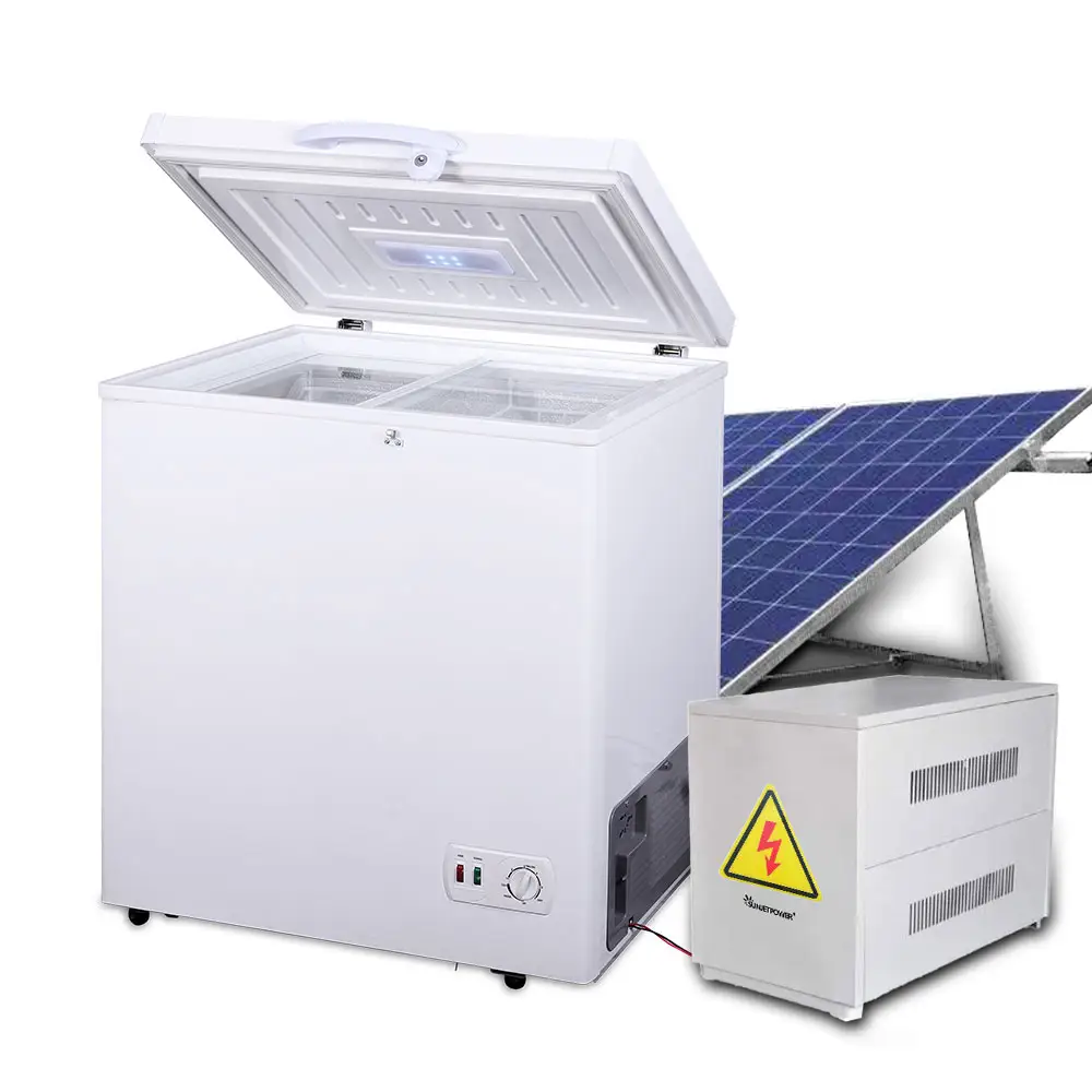 Congelador solar de alta capacidade de fábrica