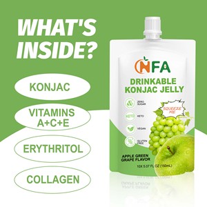 Gelée de Konjac Boisson OEM Marque Blanche avec Supplément de Vitamine C : Savourez une Gourmandise Rafraîchissante et Délicieuse Sans Sensation de Culpabilité - Product Image 2