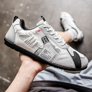 名牌原创标志奢华鞋男女休闲运动鞋透气防滑网面系带 - Product Image 2