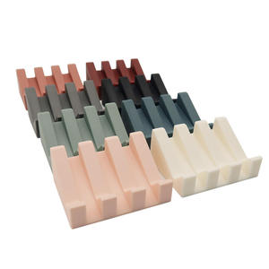 <span class=keywords><strong>Porte</strong></span>-savon en silicone auto-drainant pour la douche, la salle de bain, la cuisine, la <span class=keywords><strong>baignoire</strong></span>, facile à nettoyer - Product Image 1