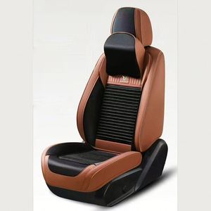 ชุดหุ้มเบาะรถยนต์หนังหรูหราแบบครบชุด 5 ชิ้น ป้องกันทุกฤดู - Product Image 3