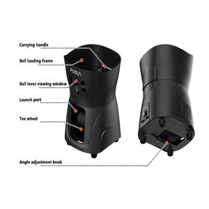 Máquina Lanzadora Inteligente de <span class=keywords><strong>Pelotas</strong></span> de Tenis al por Mayor de Fábrica Máquina de Entrenamiento para Pádel con Control Remoto por App - Product Image 4