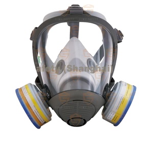 <span class=keywords><strong>Respirator</strong></span> alat pelindung pribadi, masker wajah silikon Anti Gas standar CE - Product Image 2