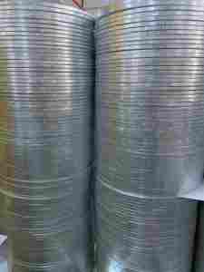 Großhandel 12\" Runde Geriffelte Goldene Tortenunterlage Fettabweisende Platte für Pizza & Kekse mit Goldfolie & Prägedruck - Product Image 5