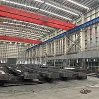 Gudang Logistik Industri Berat, Bengkel, dan Gudang Struktur Baja Honeycomb Beam dengan Komponen H Section