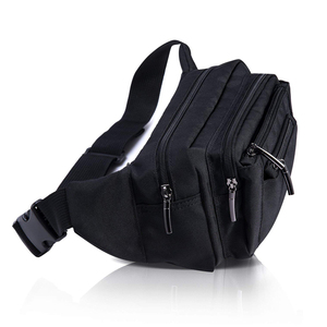 Taille Sac Sport Taille Sac <span class=keywords><strong>Banane</strong></span> Noir Avec Adapté Aux Besoins Du Client - Product Image 2