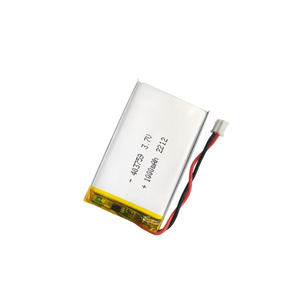Baterai Lipo 403759 3.7V 1000mAh LP403759 baterai polimer litium isi ulang - Product Image 2