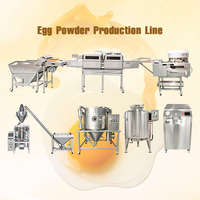 Ligne de production de poudre d'œuf entièrement automatique pour usine alimentaire, équipement complet de traitement et de fabrication de poudre d'œuf
